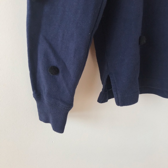 J Crew navy blue Pom Pom sweatshirt - Picture 5 of 7